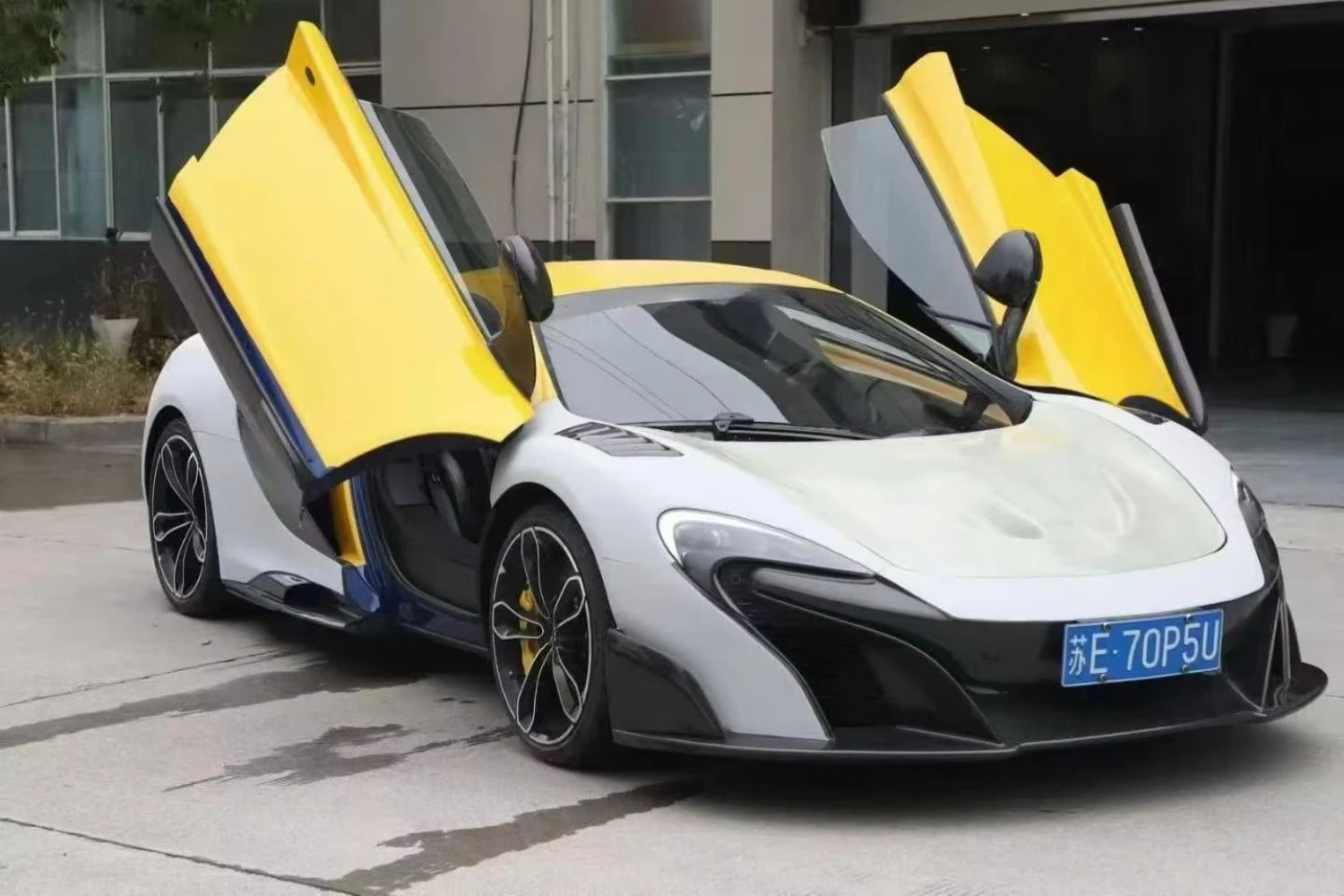 675LT Kits Body Kits for 650S Excellent Quality Wet Carbon Fiber Front Lip Side Skirt Rear Diffuser Hood Bonnet Fender